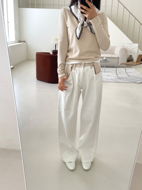 Relaxed Kontrast Jeans