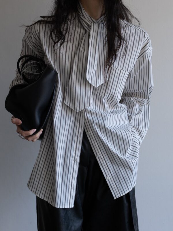Streifen Two-Way Tie Shirt